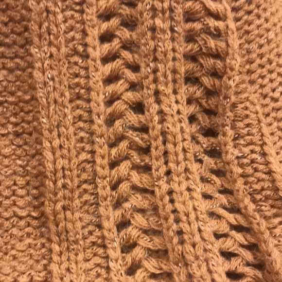 NWT KyeMi BOHO SuperSoft Oversized Knee Length TERRACOTTA BROWN Long Cardigan S - Picture 12 of 14